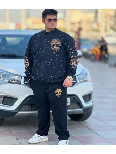 ست هودی شلوار سایز بزرگ کد 2930